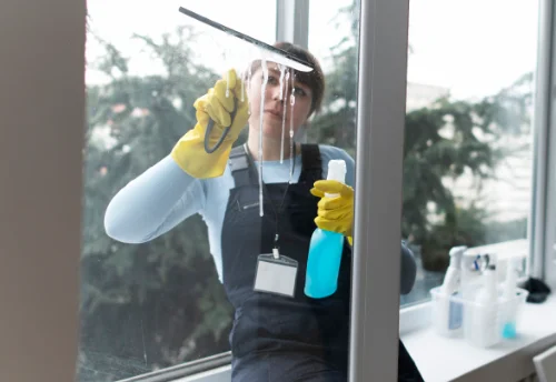 Nettoyage de vitres intérieures et extérieures à Kerfourn